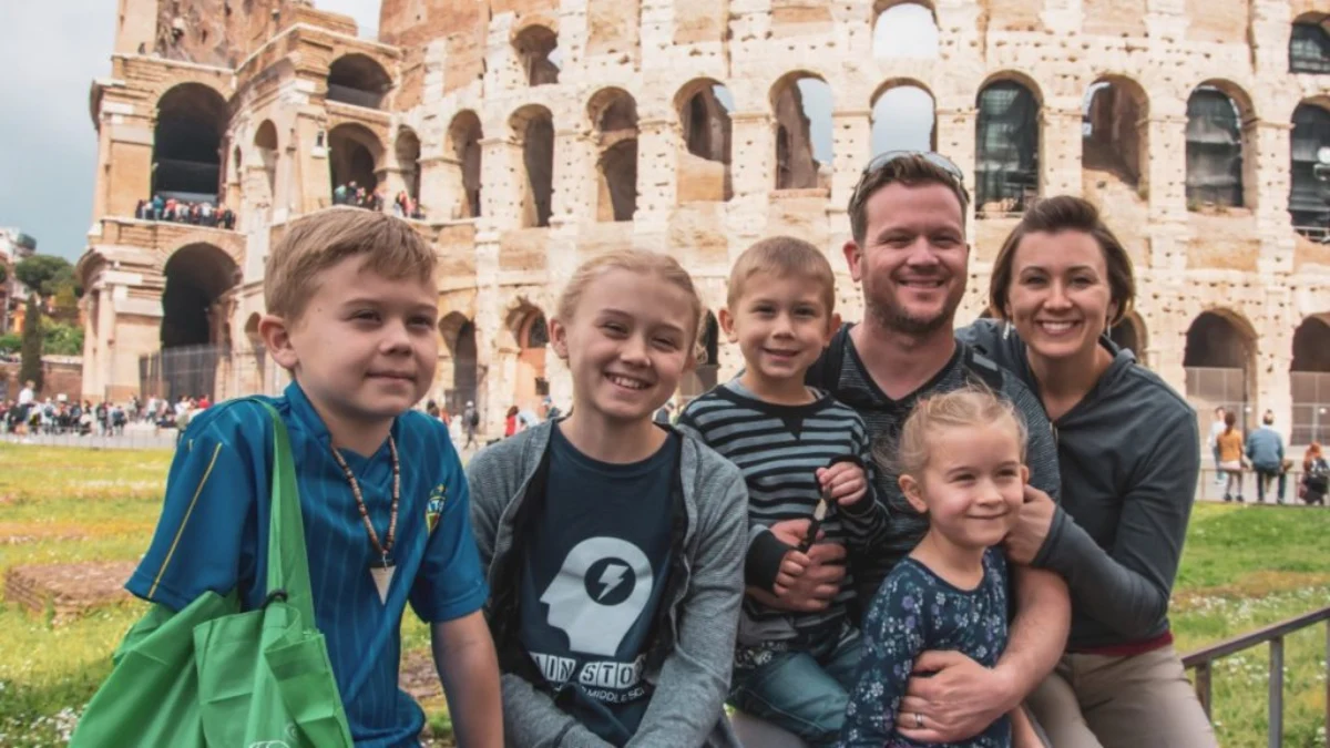 Colosseum tour for kids