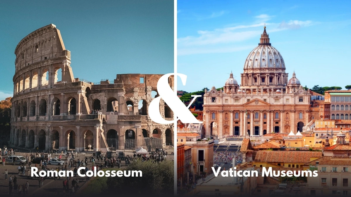 Roman Colosseum and Vatican Museum tickets